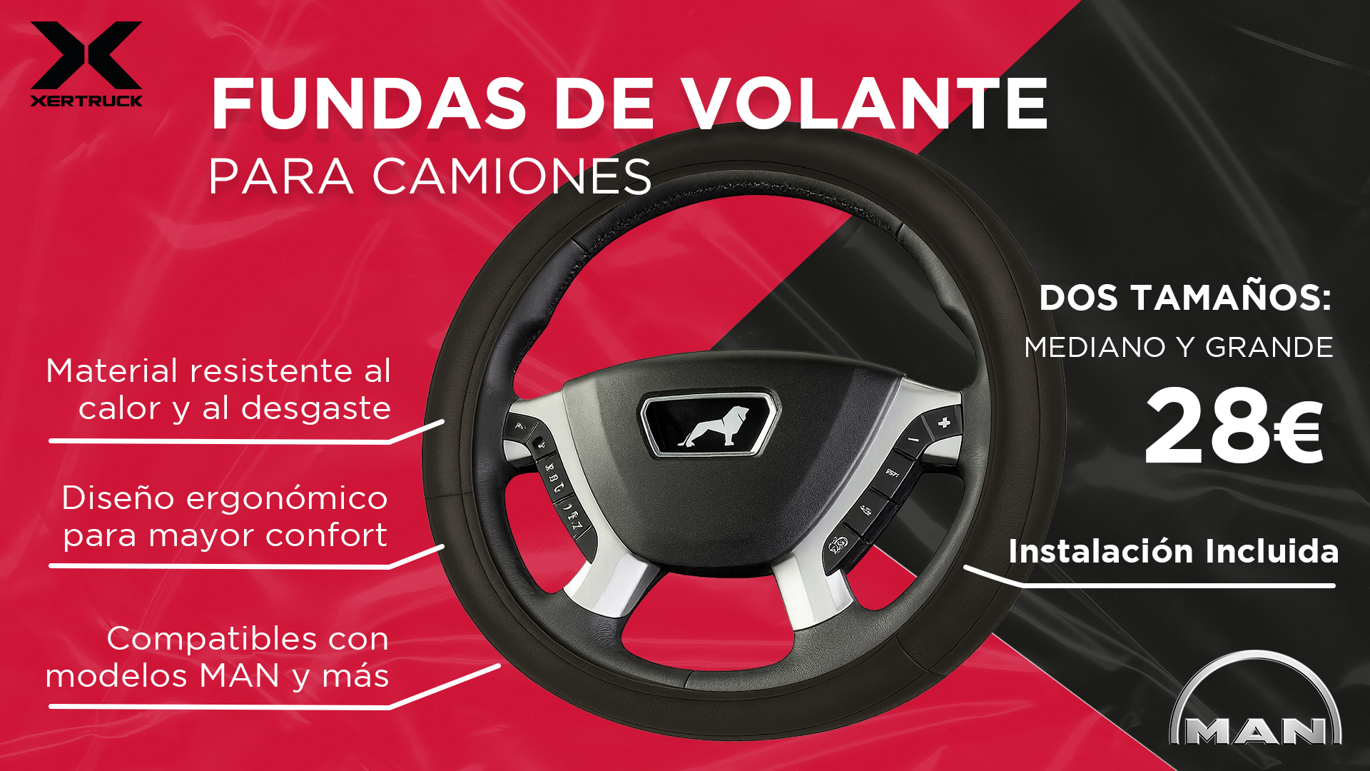 Fundas volante